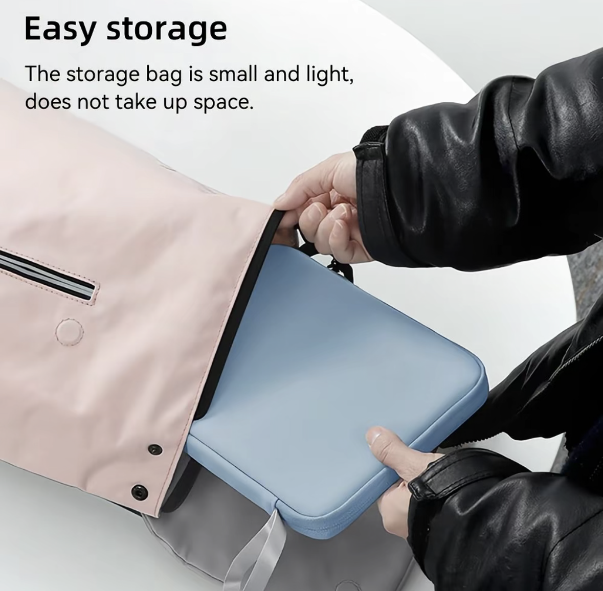 Tablet Sleeve for iPad/Huawei/Xiaomi/Lenovo (7.9-14") Shock proof and Multi-Pocket water resistant PU Leather case